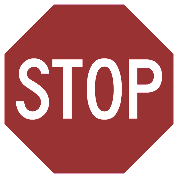 stop sign