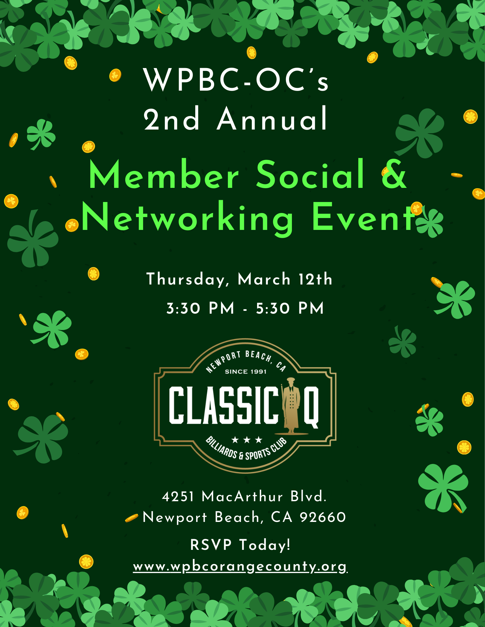 Member Social - Networking Event March 2026