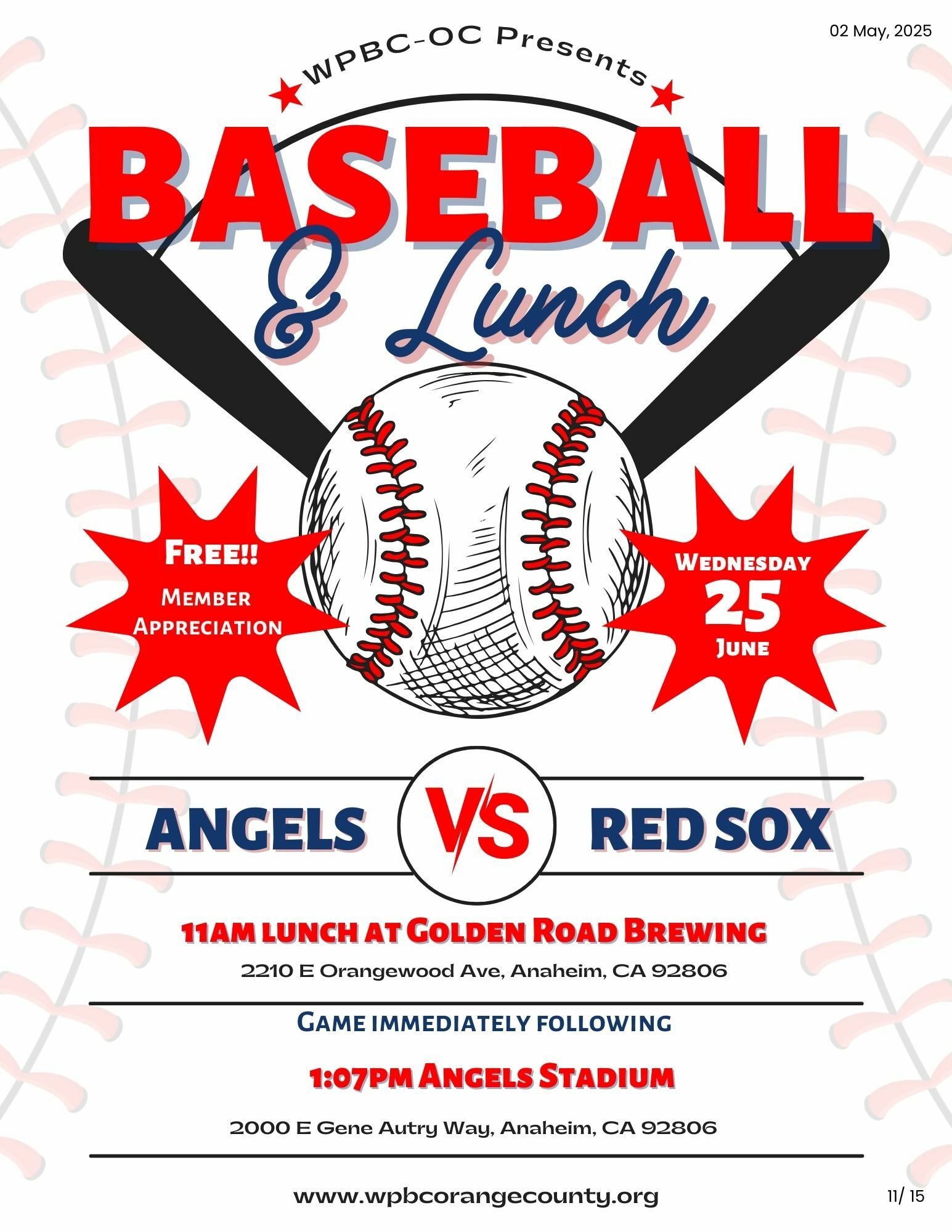 Member Appreciation Flyer 5-25