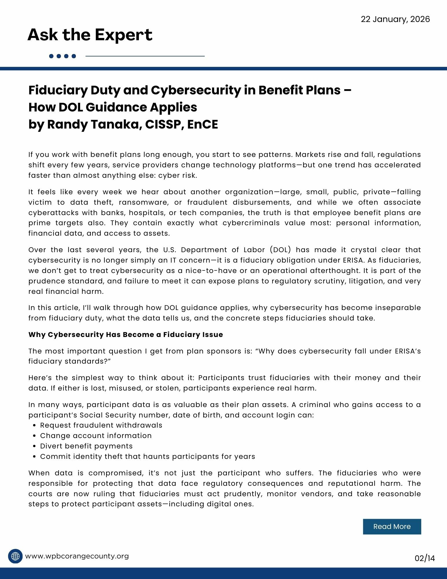 Tech Article Randy Tanaka p1