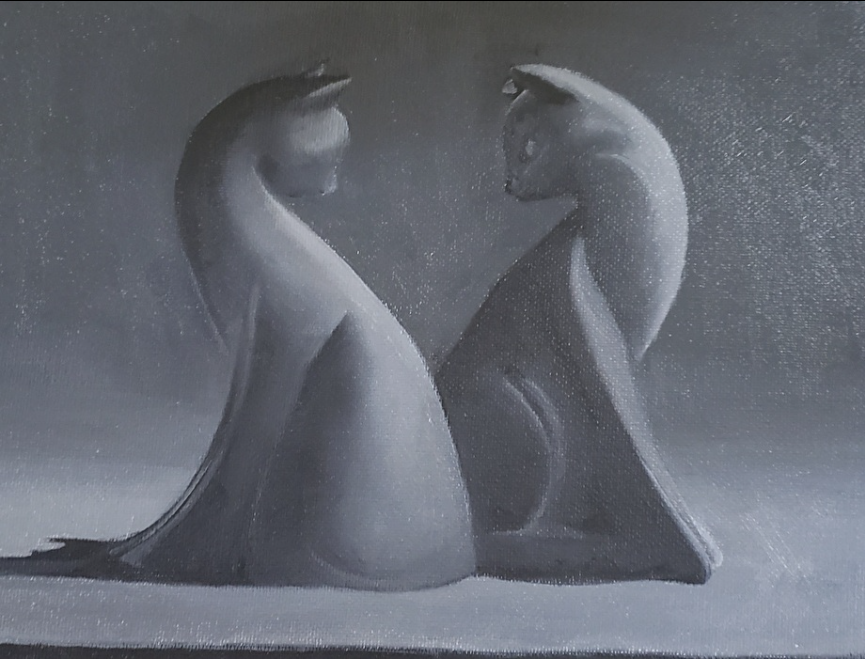 Cheryl Mabry - Twin Cats