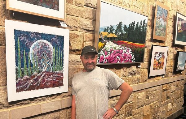 Exhibition10 Kevin first time artist and won award
