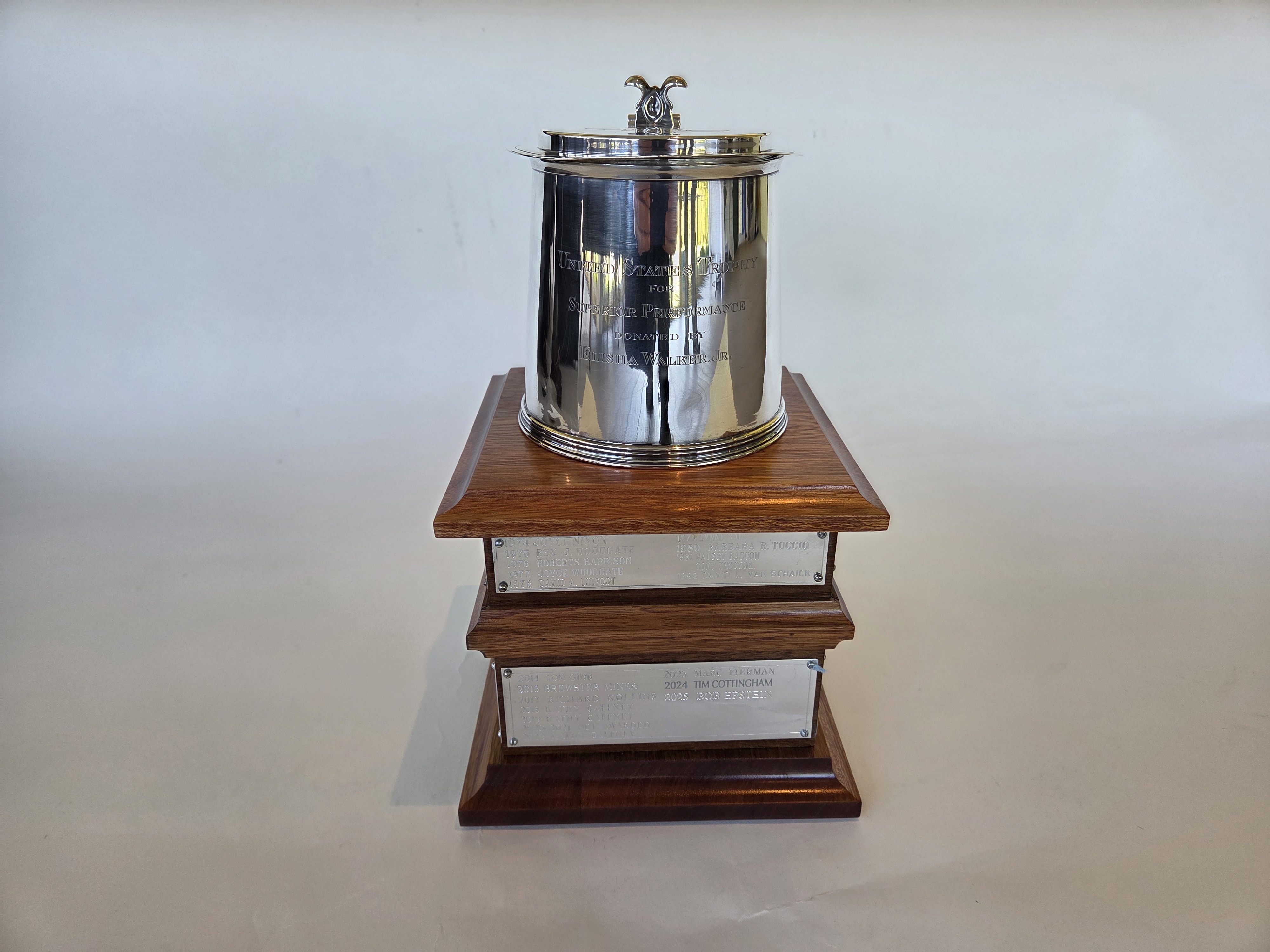 Elisha Walker trophy