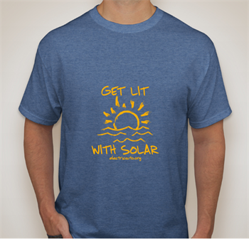 Get Lit With Solar TShirt