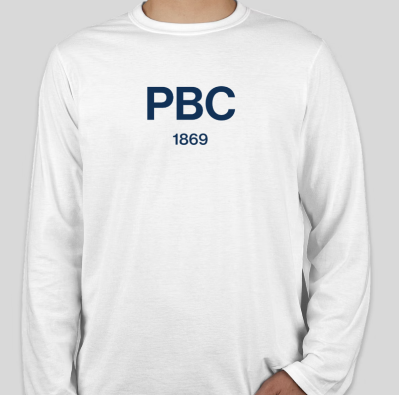 Unisex White Cotton Long Sleeve