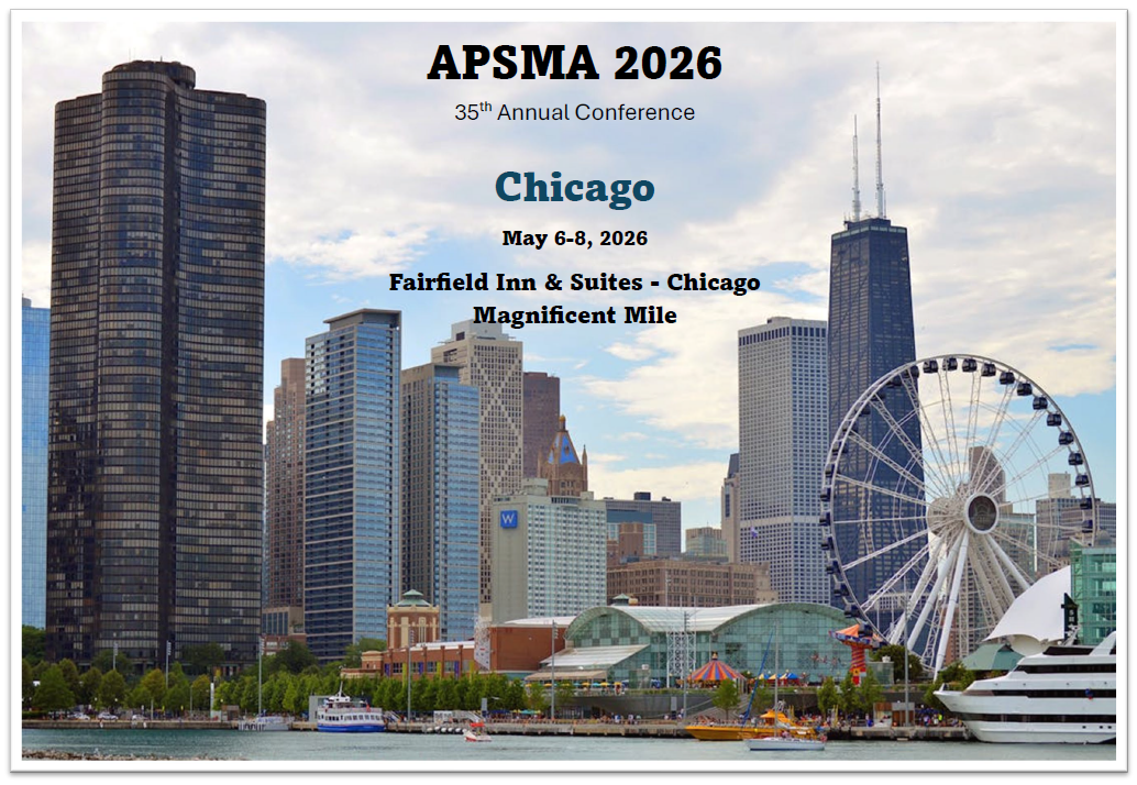 APSMA Save the Date 2026