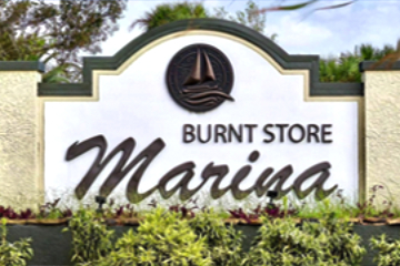 Burnt Store Marina Entry Sign
