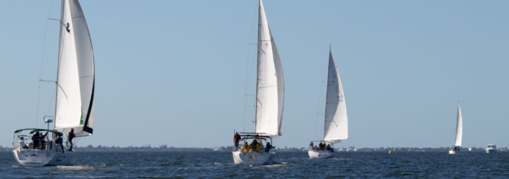 sailboat participating in the 2026 Golden Conch Regatta