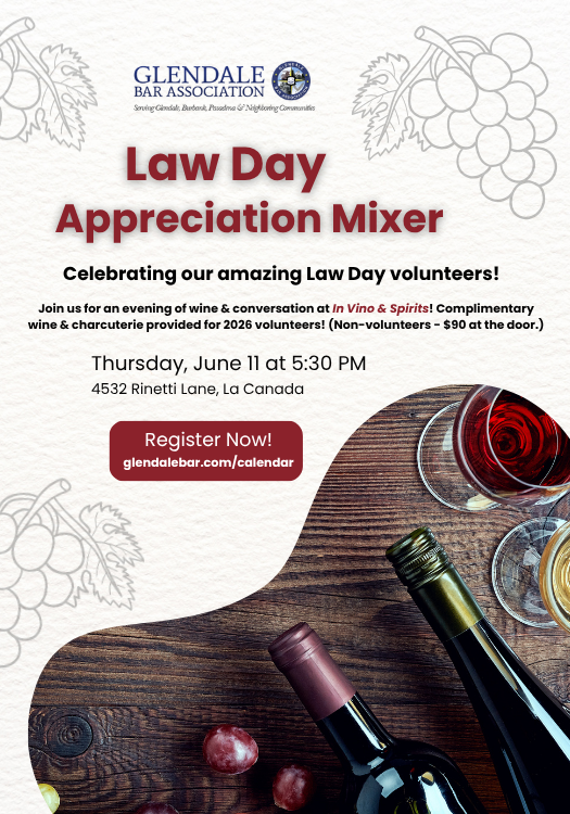 2026 Law Day Appreciation Mixer Flyer