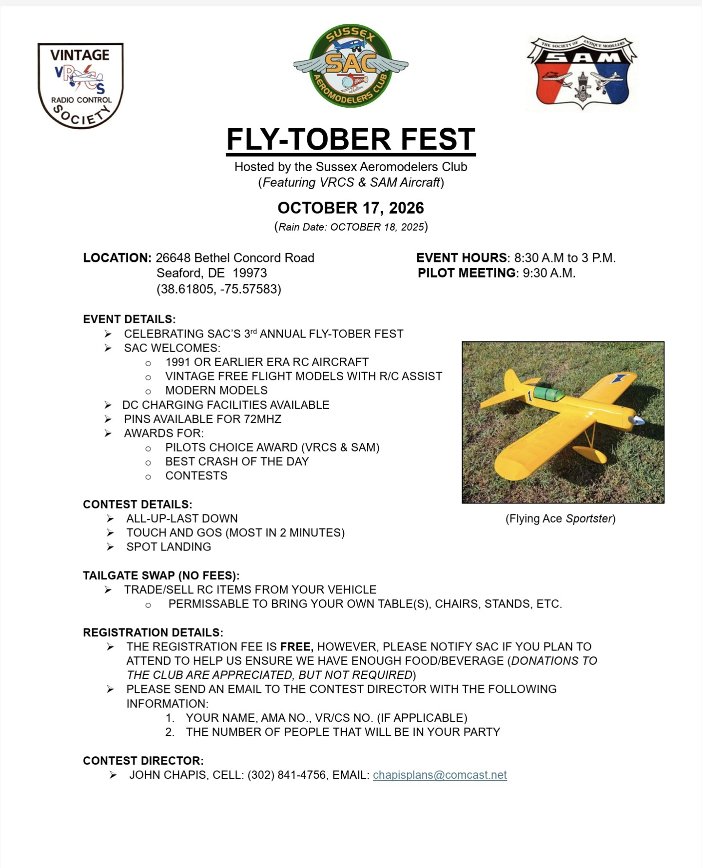 2026 Fly-Tober Fest