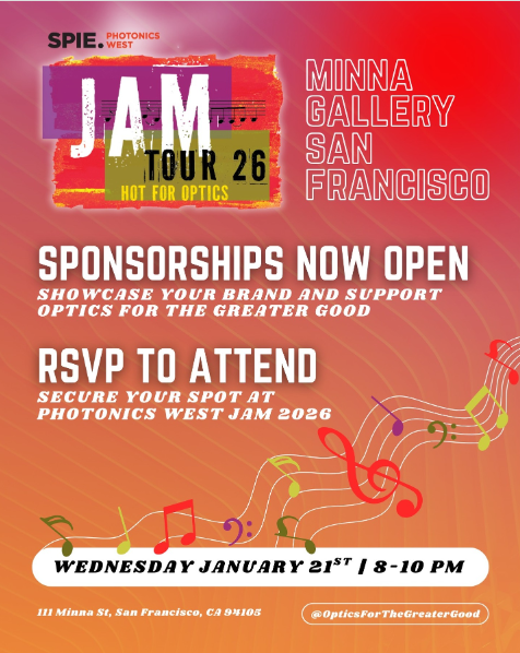 2026 SPIE Optics JAM