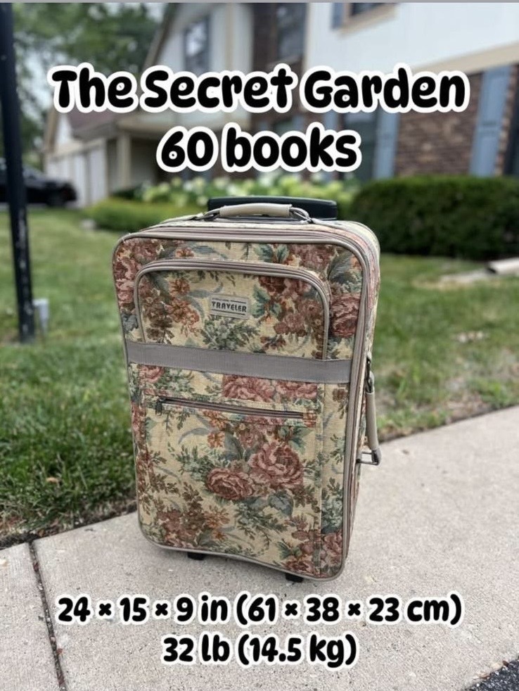 LaBib SecretGarden Suitcase
