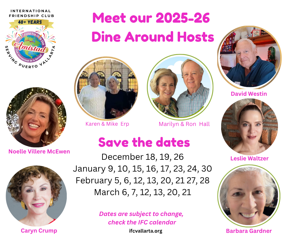 Dine Around Hosts 25 26