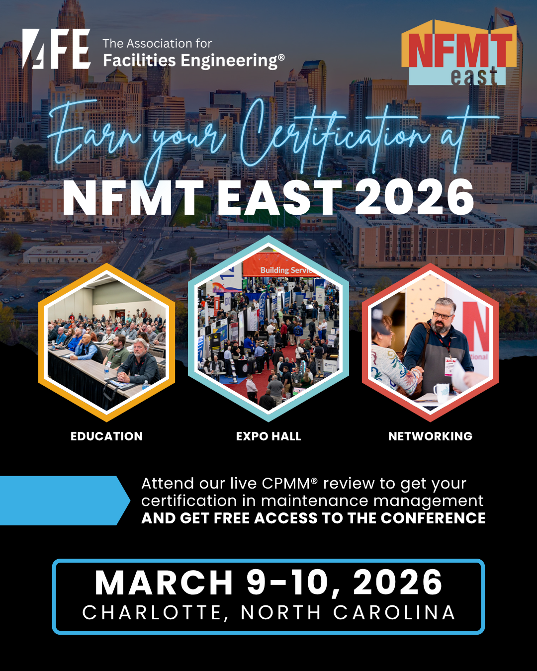 NFMT East 2026.