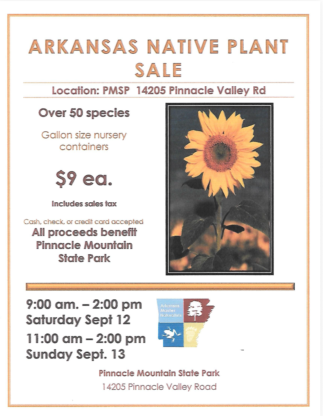 PMSP CAMN plant sale 0926