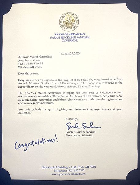 Governor's Letter
