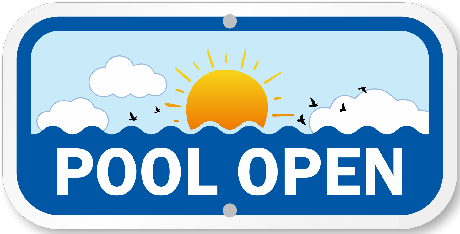 The Pool is Open