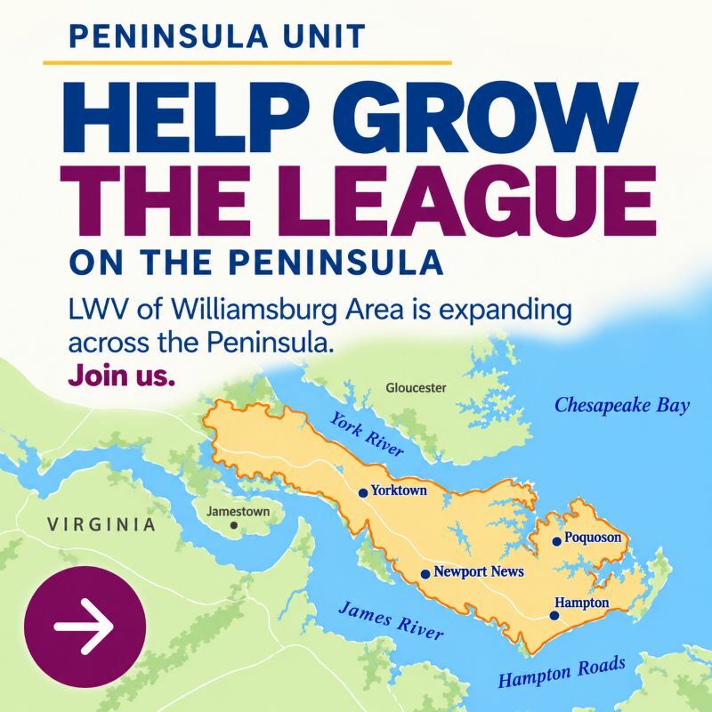 Grow LWV's Peninsula Unit
