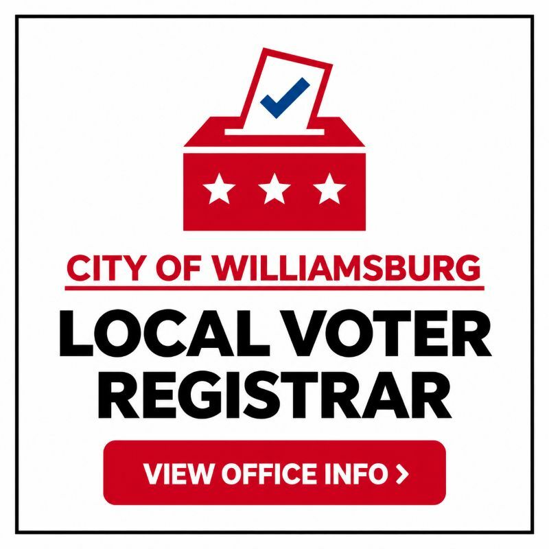 City of Williamsburg Voter Registrar