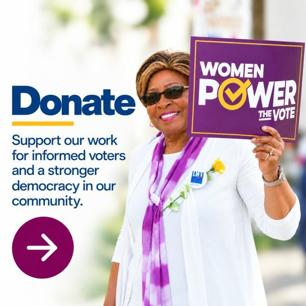 Donate to LWV of Wiliamsburg Area