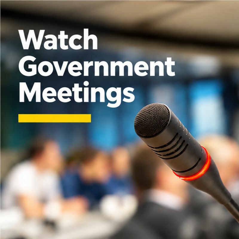 Watch Government Meetings