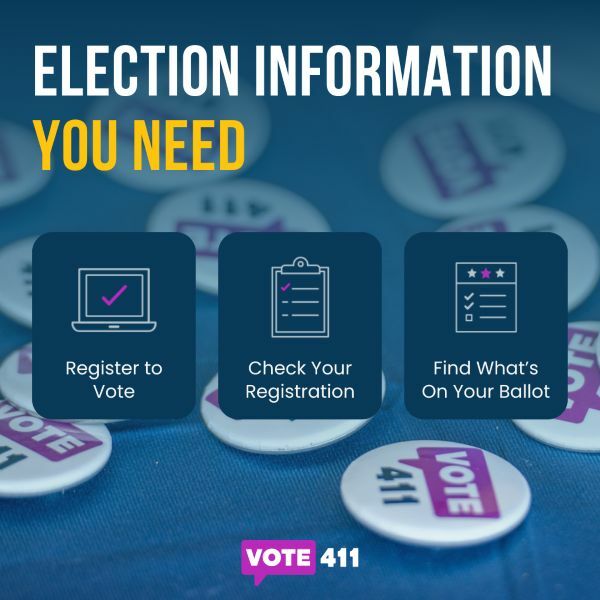 Election Info You Need Vote411