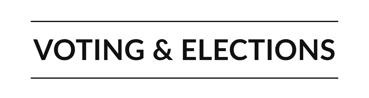 Voting and Elections