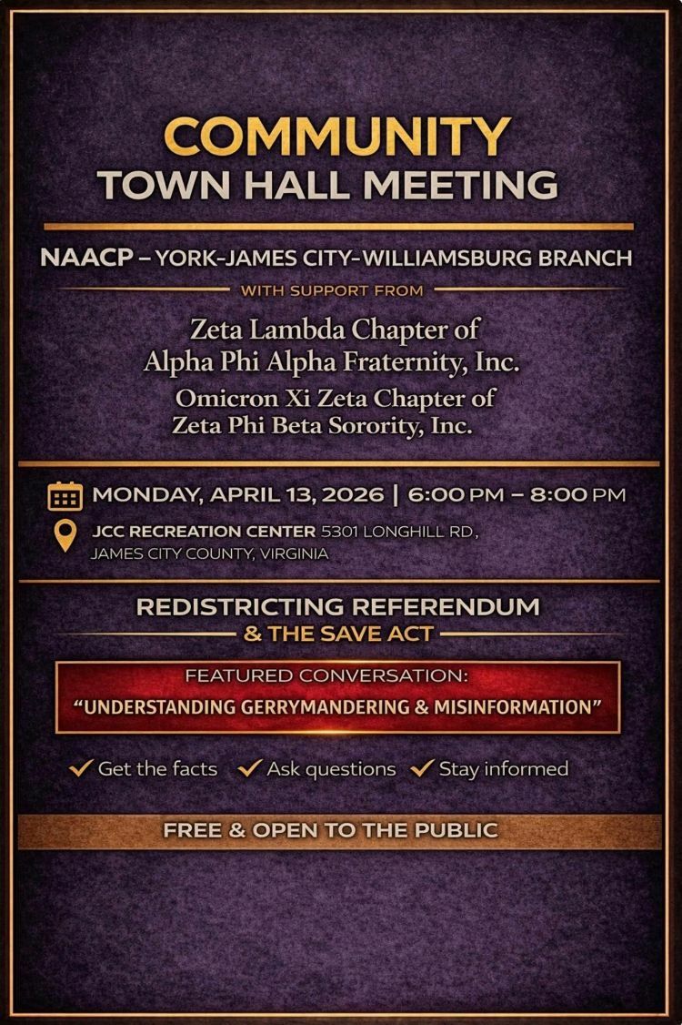 NAACP Community Town Hall on Redistricting