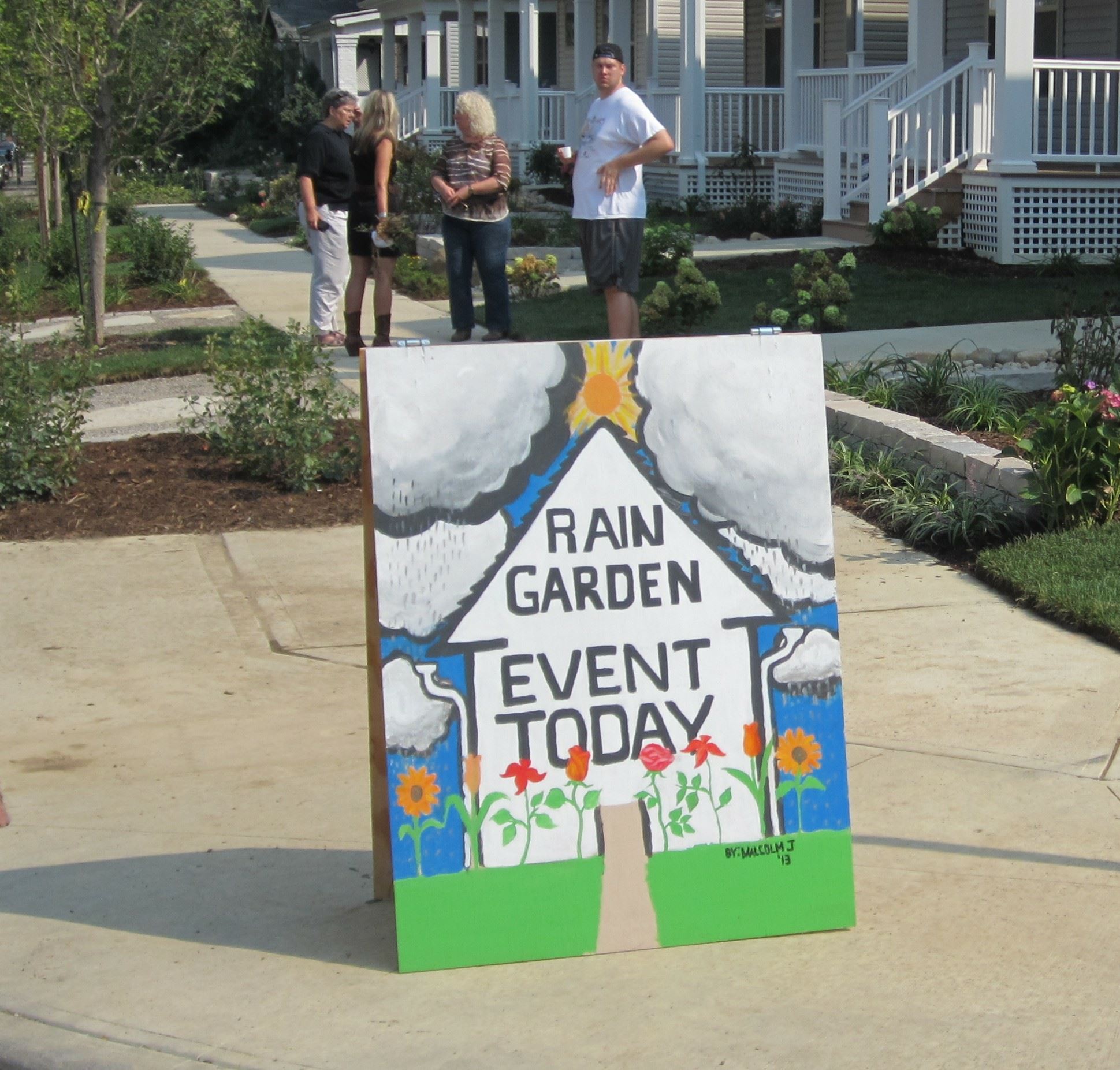 rain garden event