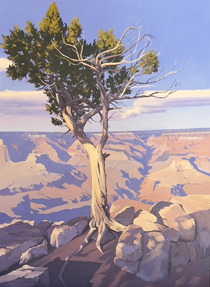 Oil painting by Corey Garman