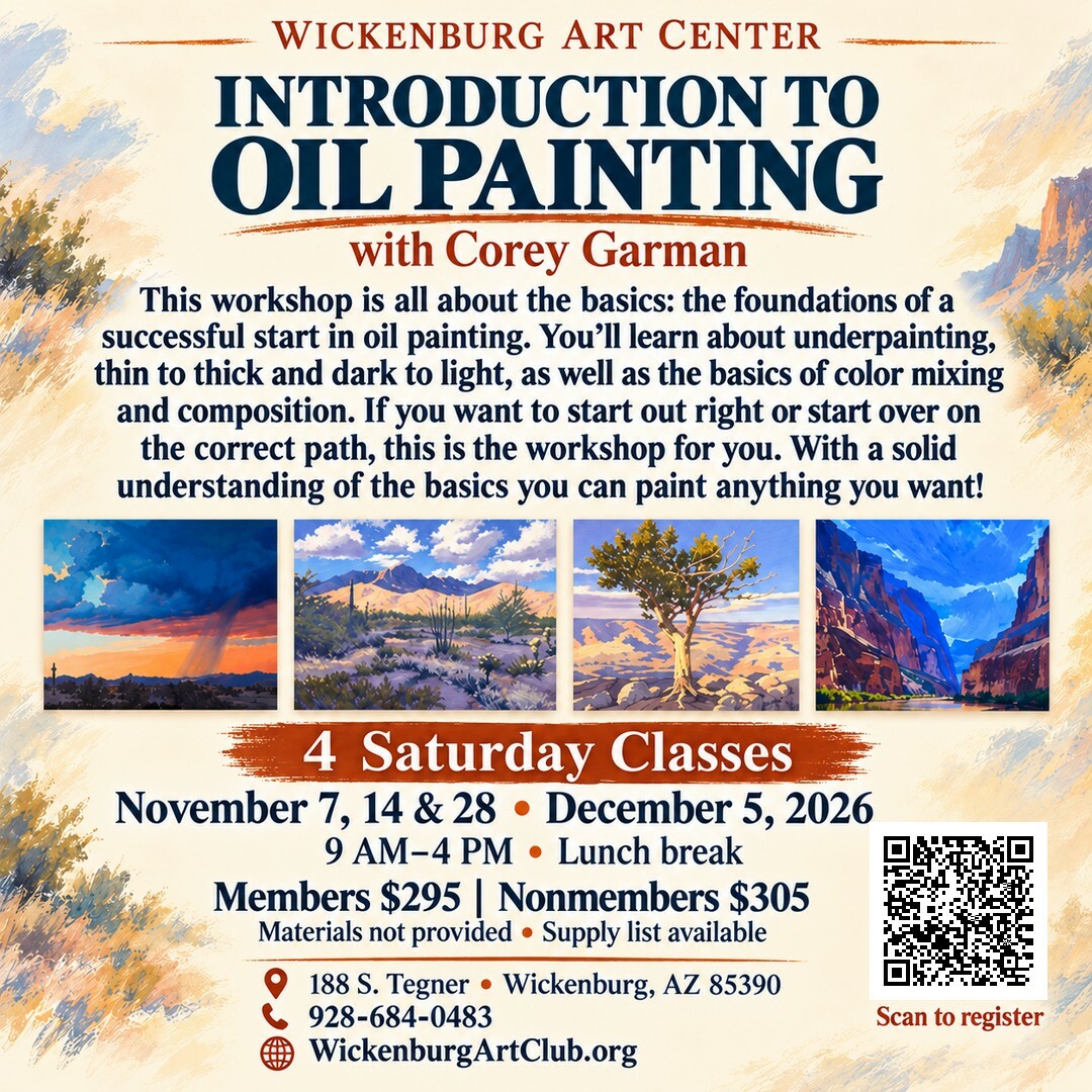 Intro to Oil Painting class