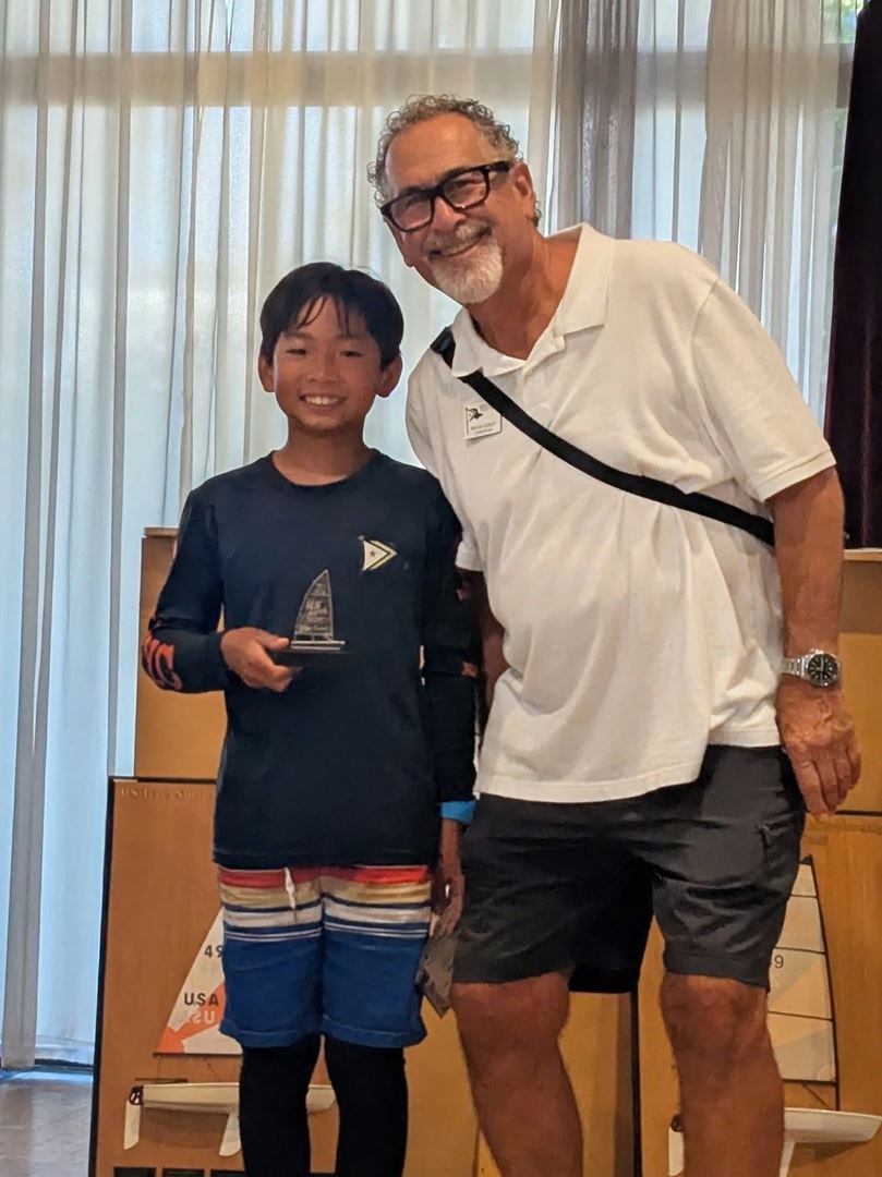 Award with Howard Brenner (WLYC)