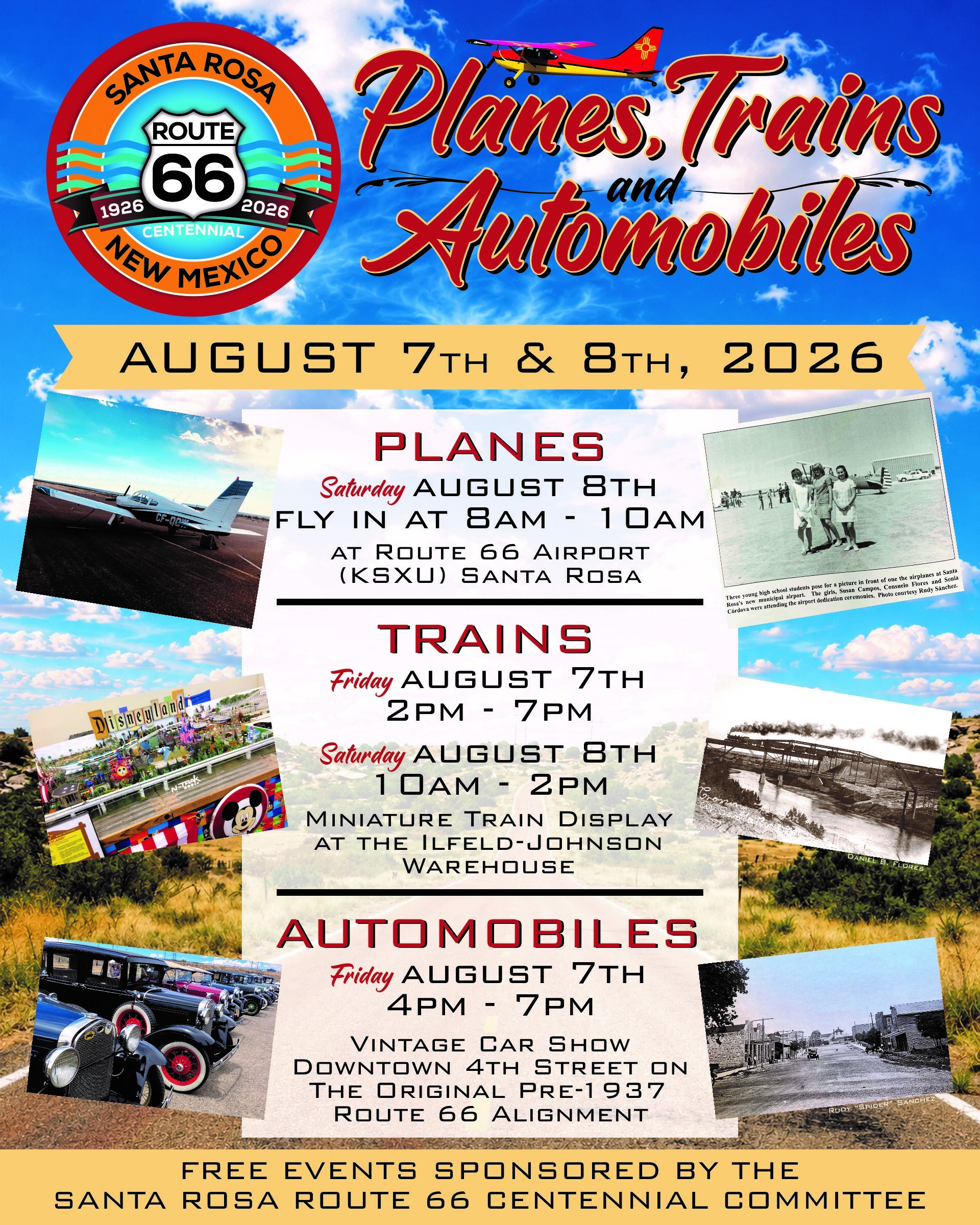 Rt66 Centennial FlyIn - 2026