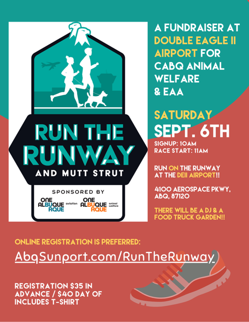 2025 KAEG Runway Run Poster