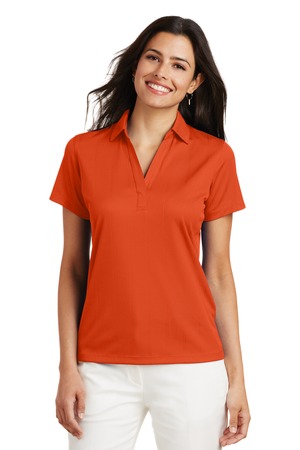 Port Auth W Performance Fine Jacquard  Polo L528