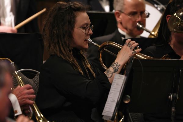 Claire on Flugelhorn - May 2025