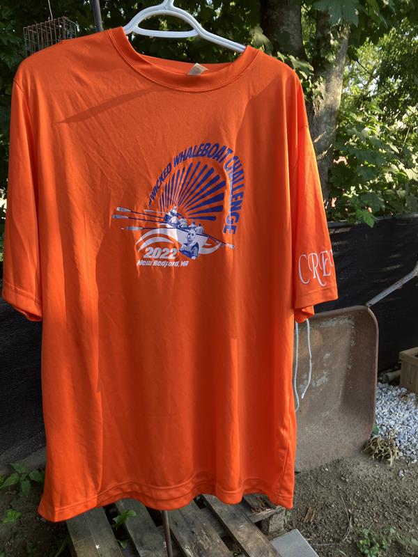 2022 WWC wick-away T’s orange