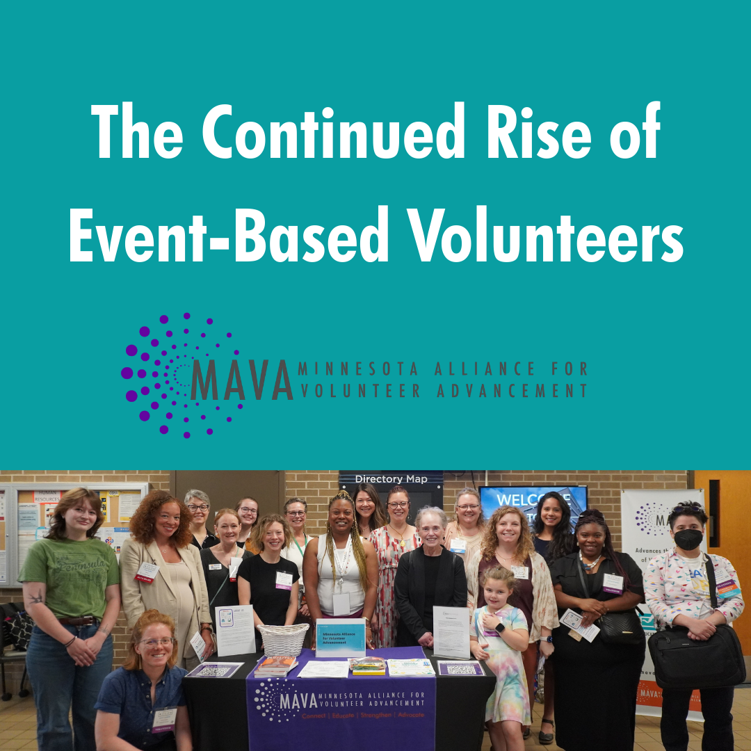 The Continued Rise of Event-Based Volunteers