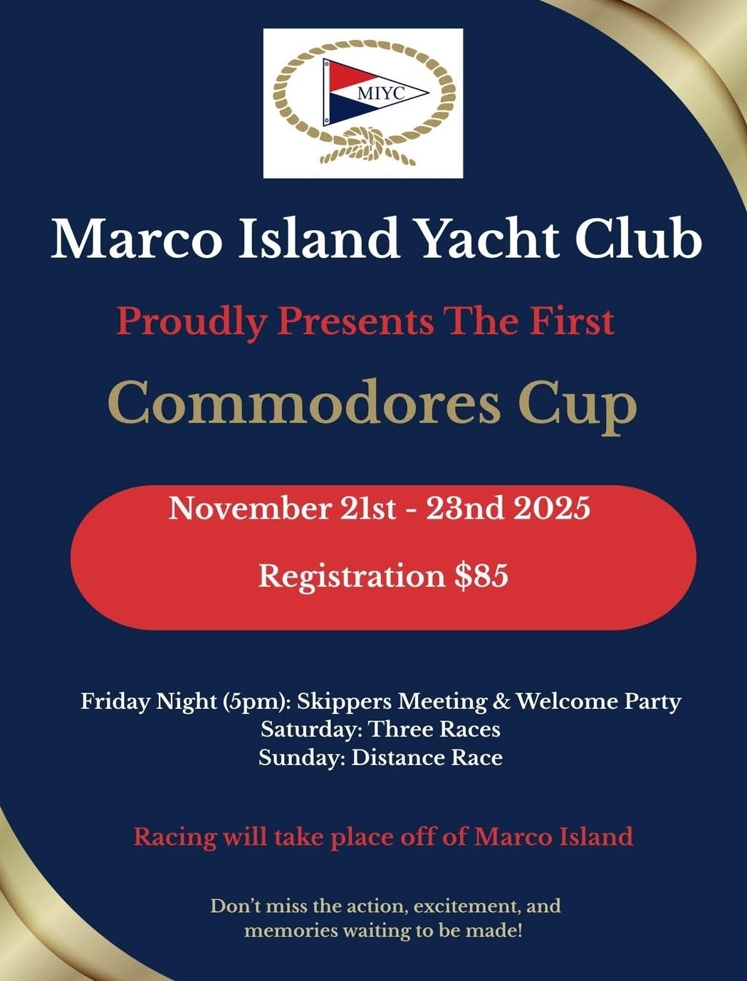 Marco Island YC Commodore Cup 2025