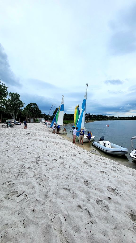 The beach at Lake Avalon