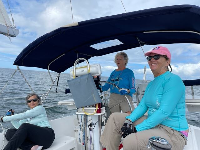 Members out sailing