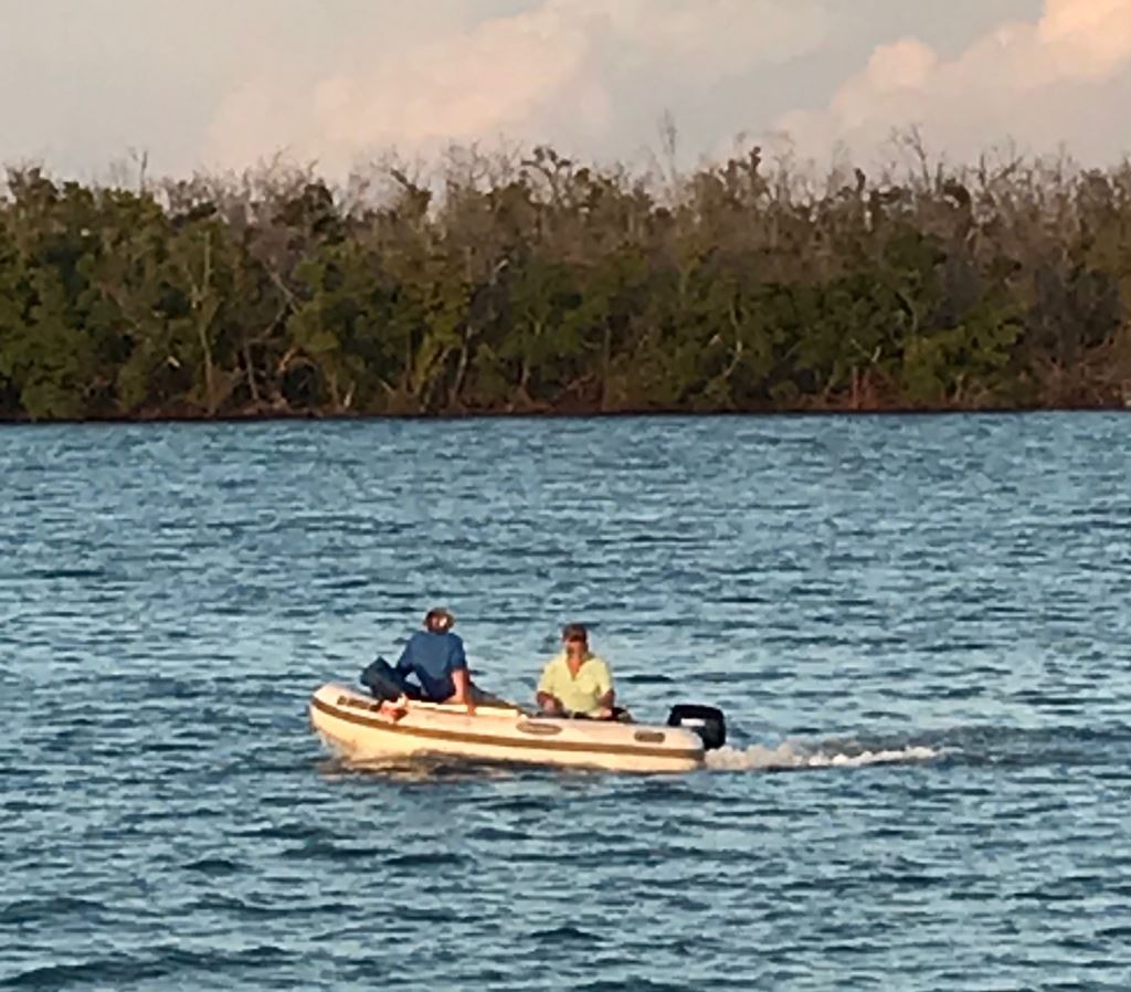 Dinghy ride