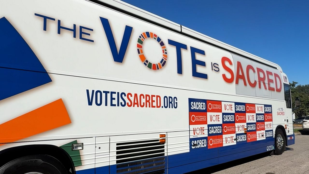 The Vote is Sacred Bus Tour