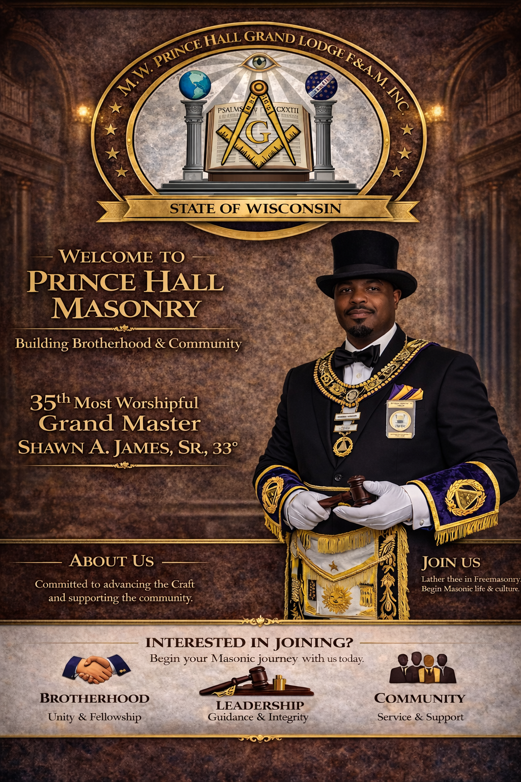 MWGM Shawn A James Sr