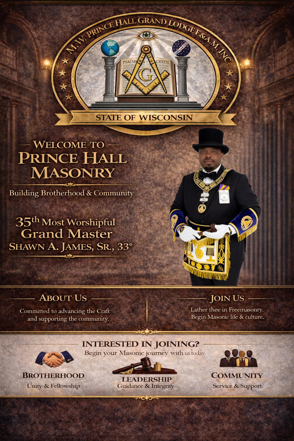 MWGM Shawn A James Sr