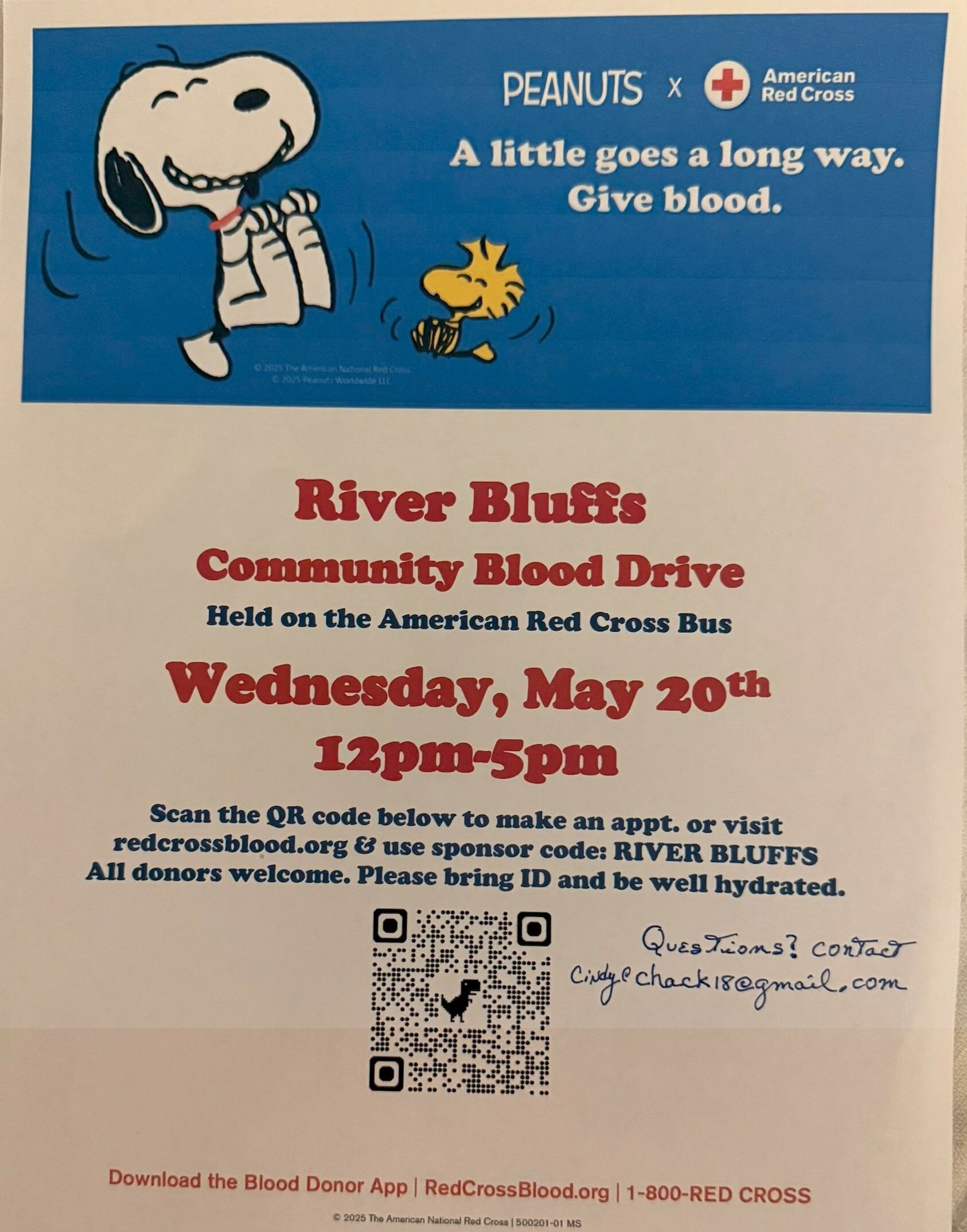 Blood Drive Graphic