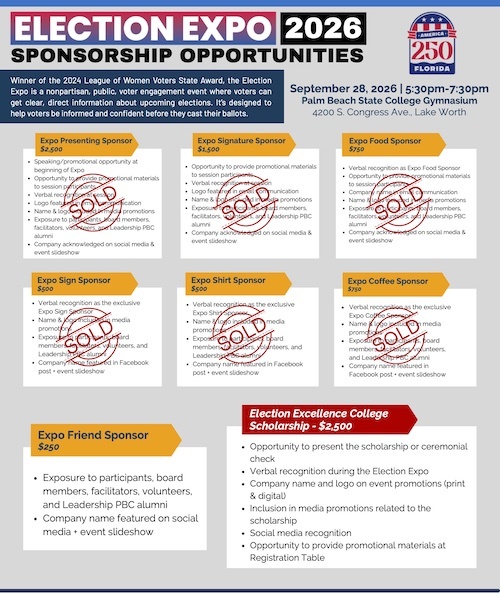 Election Expo Sponsorships