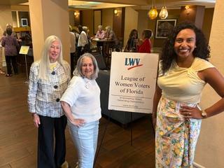LWVFL Council of Leaders Renchin Elinoff Kemp