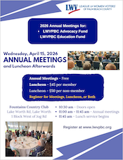 Annual Meetings flyer