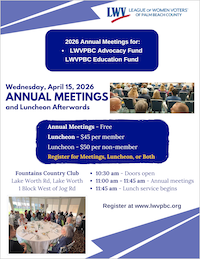 Annual Meetings flyer